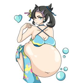 blueb140 ex_style_(pokemon_masters) female marnie_(pokemon) pokemon pokemon_masters summer_marnie_(pokemon_masters) swimsuit tagme vore vore_belly