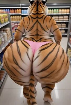 2025 2025s ai ai-created ai_created ai_generated ass balls big big_ass big_balls big_butt body character character_request edit edited edited_ai female generated image looking_at_another looking_at_viewer markang404 original public public_sex request requested sex sexy sexy.ai skin tagme tiger_stripes upload video