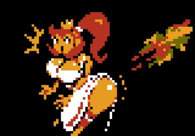 cleavage crown dark-skinned_female dark_skin female mario_(series) nintendo nintendo_entertainment_system pixel_art princess_peach princess_peach_sprite_redraw_(meme) super_mario_bros. super_mario_bros._(nes) wapcum warppig