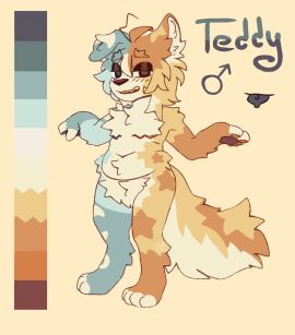 anthro belly black_tongue canid canine canis domestic_dog hi_res male mammal multicolored_body nude solo teddy_(thetheosaur) thetheosaur tongue trans_(lore) trans_man_(lore)