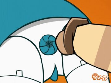 anal animated crater_critter female interspecies jenny_wakeman monster my_life_as_a_teenage_robot nickelodeon nicktoons robot robot_girl rock_monster zone