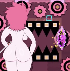1girls 2boys 2boys1girl anonymous_artist artist_name artist_signature ashley_(oddmod) ashley_wave_trials ass ass_focus ass_out blush blushing blushing_at_another breasts breasts_out butt butt_focus cube_1_(geometry_dash) face_not_visible facing_another facing_forward female female_focus fully_naked fully_naked_female fully_nude fully_nude_female geometry_dash hips legs legs_together male medium_hair medium_length_hair naked naked_female nexus_gd no_clothes no_sex nude nude_female oddmod pink-haired_female pink_hair portal sawblade shoulder_length_hair spikes staring staring_at_another staring_at_breasts tiktok_username unknown_artist wave_(gamemode) wave_11_(geometry_dash) what youtube youtuber youtuber_boy zoink zoink_(youtuber) zzoink