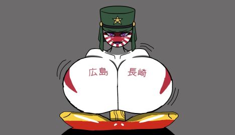 1boy 1girls big_breasts breasts countryhumans countryhumans_girl crudedraws edit female germany_(countryhumans) huge_breasts japanese_empire_(countryhumans) male massive_breasts military_uniform paizuri repost titfuck waist_not_visible