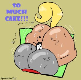 1boy 1girls ass bare_ass between_ass centaur ed_(megabippy) equid_taur female flies flies_for_smell huge_ass male ms._equestra_(squishybuttzz) original_characters squishybuttzz stinkette_(squishybuttzz) taur