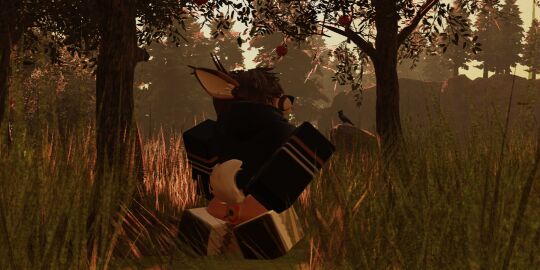 3d anal anonymous_artist anthro antlers arm_warmers armwear ass avian bird blep bottomless clothed clothing corvid corvus_(genus) crow curled_tail curved_tail deer detailed_background fluffy fluffy_hair furry grass hair hand_on_ass hand_on_butt hoodie hoodie_only hooves horn improvised_sex_toy kneeling male mammal object_insertion oscine outside passerine plant roblox robloxian rock scenery solo tail tongue tongue_out topwear topwear_only tree