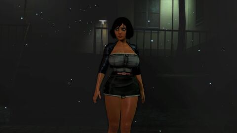 1girls 3d absurd_res big_breasts bioshock bioshock_infinite blue_eyes breasts elizabeth_comstock female female_focus large_breasts scelusnizer skimpy skimpy_clothes tagme