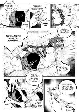 aphrodisiac barefoot bdsm black_and_white bondage chizuru_sakamoto comic comic_page dominant_female eudetenis feet female glasses hogtie manga manga_page monochrome mrgagfoot restrained rope_bondage soles syringe tagme tape tape_gag taped_mouth text tickle_torture tickling tie toes toes_spread vibrator