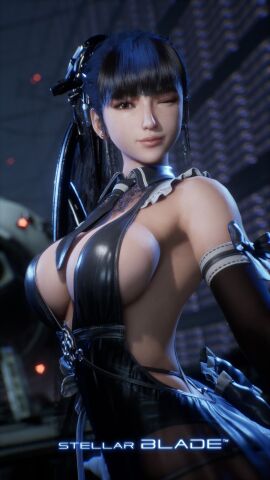 3d big_breasts breasts eve_(stellar_blade) female sexy stellar_blade
