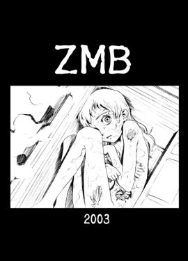 commentary_request completely_nude female greyscale guro hijiri_rei looking_at_viewer lying monochrome nude on_side original refrigerator rotting solo wide-eyed zombie