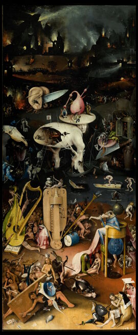 16th_century absurd_res after_vore amphibian ancient_art anthro armor arrow_(weapon) arrow_in_leg asphyxiation ass avian backgammon bagpipes barrel bird black_body black_clothing black_fur black_robe blindfold blue_body blue_clothing blue_robe boat bodily_fluids bone book bound bow_(weapon) bowl brass_instrument breasts brown_hair bubble burning_building canid canine card cauldron climbing_ladder clothing coin container covering covering_ears cup death detailed_background dice document domestic_pig drowning drum egg female feral fire flag flag_(object) flying frog frozen_lake fur goblet green_body green_skin grey_body grey_clothing grey_skin group habit hair hand_on_breast hand_on_face hard_vore harp head_first headgear headgear_only hell helmet helmet_only hi_res hieronymus_bosch hieronymus_bosch_(artist) holding_book holding_object huge_filesize human humanoid ice ice_skates ice_skating inside_object key killing knife ladder lagomorph leporid looking_back looking_up_at_another male mammal medium_breasts melee_weapon mirror monster murid murine musical_instrument musical_note musical_symbol nightjar nipples nude object_in_ass oil_painting_(artwork) oral_vore painting_(artwork) partially_inside percussion_instrument pink_body pink_clothing pink_robe plant playing_card playing_music plucked_string_instrument pottery rabbit ranged_weapon rat ribs robe rodent severed_body_part severed_foot severed_hand sheet_music shield silhouette sitting_on_another sitting_on_back skull sky smoke soft_vore stab string_instrument suid suine sus_(pig) sword symbol tan_body tan_skin tavern the_garden_of_earthly_delights tied_to_object traditional_media_(artwork) traditional_painting_(artwork) tree trumpet vehicle vore watercraft weapon whiskers wind_instrument wings woodwind_instrument yellow_clothing yellow_robe