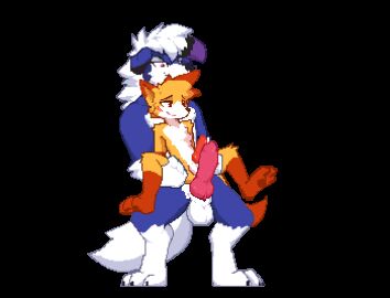3_toes alpha_channel anal anal_sex animal_genitalia animal_penis animated anthro ass balls bareback belly big_dom_small_sub blue_body blue_fur blush blush_lines bodily_fluids canid canine canine_genitalia canine_penis claws closed_eyes cum cum_inflation cum_inside deep_penetration digital_media_(artwork) digitigrade dipstick_ears dominant duo ear_markings erection feet floppy_ears fox front_view frottage fur generation_7_pokemon genital_fluids genitals hair heliot_(zionnicoz) highlights_(coloring) holding_partner inflation interspecies knot knotting leg_grab lifting_partner lycanroc male male/male male_penetrated male_penetrating male_penetrating_male mammal multicolored_ears nintendo nude orgasm pawpads penetration penile penile_penetration penis penis_in_ass penis_size_difference pink_penis pixel_(artwork) pixel_animation pixel_art pokemon pokemon_(species) red_ear_tips red_eyes red_highlights red_legs red_penis retracted_sheath reverse_fleshlight_position reverse_stand_and_carry_position sex sheath shiny_pokemon simple_background size_difference slim smaller_penetrated smile spiky_hair spread_legs spreading standing standing_sex stomach_bulge tail thrusting toe_claws toes transparent_background white_arms white_belly white_hair white_legs white_tail yellow_body yellow_fur zionnicoz