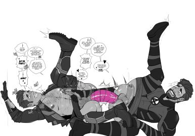 2boys abs anal ant-man ant-man_(series) balls bara biceps big_balls big_penis boner cum daddy dildo dilf doctor_strange_in_the_multiverse_of_madness double_dildo english_text erection fantastic_four gay genital_fluids handjob male male/male male_nipples male_only marvel marvel_cinematic_universe marvel_comics masculine_male masturbation mature_male mr_fantastic muscular muscular_male nipples pecs penis precum precum_drip reed_richards scott_lang soynutts text yaoi