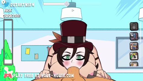 1boy 1girls animated anime_style arched_back ass ass_focus ass_up big_ass big_breasts big_butt big_penis blowjob blowjob_face blowjob_only blush blush_lines borderlands bra breast_squeeze breasts breasts_out cartoony cel_shading creampied cum cum_in_mouth cum_inside cum_on_face curvy curvy_figure deep_blowjob deep_penetration deep_throat deepthroat deepthroat_no_hands dick dotartnsfw fellatio female gag gagging gagging_noise gagging_on_penis gem grey_body hat hole_house huge_breasts mad_moxxi male moan moaning moaning_in_pleasure moans mouth mouth_full_of_cock mouth_full_of_cum mouth_gag mouth_shot mp4 naked nipple_tape nipples nude open_mouth panties panties_aside shaded so_much_cum sound sound_effect sound_effects sucking sucking_penis tagme tank_top tape thick thick_ass thick_thighs thong throat_fuck throbbing throbbing_penis vein veiny_penis video video-body video_bra video_top videos western_art western_cartoon x-ray