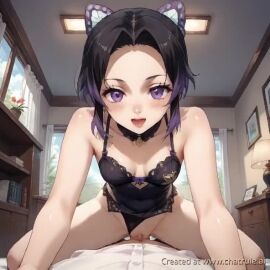 ai_generated cowgirl cowgirl_position male/female naked_female no_sound penis_in_pussy pov pov_eye_contact pov_male riding riding_penis shinobu shinobupp tagme vagina vaginal_penetration vaginal_sex video