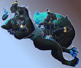 anthro anthro_on_feral bodily_fluids canid canine canis cum cum_on_face cumming_in_mouth dragon eeveelution female feral feralfather generation_2_pokemon genital_fluids grinding group hi_res horn humping hybrid knot licking living_condom lying male male/female male/male mammal mythological_creature mythological_scalie mythology nintendo pokemon pokemon_(species) scalie serialdad size_difference tatsu tongue trio umbreon wolf zoophilia