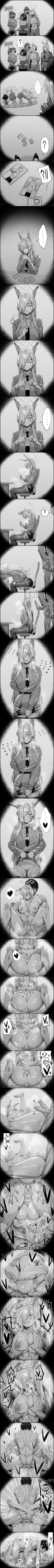 1boy 1girls abs animal_ears anus areolae big_breasts blue_archive breast_squeeze breasts caught_in_the_act clenched_teeth clitoral_hood clitoris closed_eyes comic comic_strip cum cum_in_pussy cum_in_uterus cum_inside ear_fluff embarrassed erect_penis female fingering_pussy fit_female fit_male greyscale hair_over_one_eye halo hand_on_breast heart-shaped_pupils hi_res hxd indoors kanna_(blue_archive) kemonomimi kissing kissing_while_penetrated large_breasts leg_lock leglock lifting_own_clothes long_hair long_image looking_pleasured male male/female masturbation mating_press moaning_in_pleasure monochrome necktie nervous_sweating nipples on_bed open_mouth orgasm pantyhose pantyhose_pull penis penis_in_pussy photo plump pussy pussy_juice rubbing_pussy saliva sensei_(blue_archive) sex sharp_teeth shaved_pussy sitting skirt skirt_lift spread_legs straight surprised sweat toned_male tongue_kiss uncensored vaginal_penetration wet_pussy x-ray