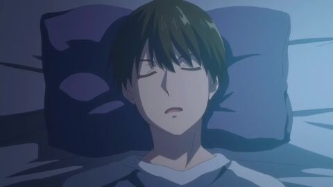 16:9_aspect_ratio 1boy 1girls animated audible_speech bed bedroon blanket bra breasts breathing brown_hair clothing english_audio english_dialogue english_language female female_pervert guiding_hand h264_(codec) hand_on_breast has_audio heavy_breathing kanojo_mo_kanojo lingerie male moonlight mp4 mukai_naoya multiple_girls night nightgown open_clothes panties pervert pervert_female pillow pink_nightgown red_eyes red_hair saki_saki screen_capture sleepwear small_breasts sound tagme underwear video wanting_cock wanting_sex