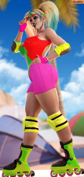 1girls 3d ass barbie_(cosplay) barbie_(franchise) barbie_(rollerblading) batman_(series) big_ass big_breasts breasts bubble_ass bubble_butt bust busty crossover curvaceous curvy curvy_figure dc dc_comics female female_focus harley_quinn harley_quinn_(injustice) hips hourglass_figure huge_ass huge_breasts injustice_2 large_ass large_breasts legs light-skinned_female light_skin mature mature_female round_ass slim_waist smitty34 solo thick thick_hips thick_legs thick_thighs thighs top_heavy voluptuous waist wide_hips