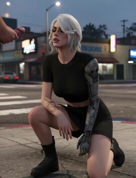 ai ai_assisted ai_generated blowjob brittany_angel glasses grand_theft_auto grand_theft_auto_v kneeling nopixel sucking_penis sucking_tip tagme tattoo tattoos video white_hair
