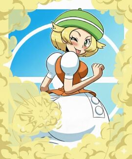 bianca_(pokemon) edit fart fart_cloud fart_fetish farting nintendo pokemon