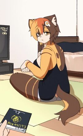 2022 5_fingers 5_toes accessory akamu_ver20 all_fours animated anthro anthro_focus ass ass_cleavage ass_crack bags_under_eyes barefoot bed belly big_breasts blush boob_drop boobdrop boobs bottomwear breasts brown_body brown_fur brown_hair butt_crack calico-chan_(akamu_ver20) calico_cat chubby cleavage clothed clothing controller cute_fangs digital_media_(artwork) disembodied_hand domestic_cat duo elden_ring feet felid feline felis female female_anthro female_focus fingers fromsoftware fur furniture game_controller hair hair_accessory happy holding_object huge_breasts inner_ear_fluff kemono large_breasts looking_at_viewer mammal mottled mp4 multicolored_body multicolored_ears multicolored_fur multicolored_hair multicolored_tail no_bra no_sound open_mouth open_smile piebald playstation playstation_5 plucking shirt_lift short_hair short_playtime shorts smile smiling_at_viewer solo_focus sony_corporation sony_interactive_entertainment tan_body tan_eyes tan_fur tan_hair television toes tongue topwear translated_description tuft video video_games white_body white_fur white_hair