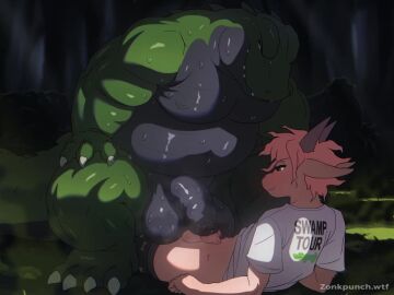 2boys 5_fingers alligator anal anal_sex anthro anthro_on_anthro anthro_penetrated anthro_penetrating anthro_penetrating_anthro ass big_penis big_thighs blowjob cum cum_in_anus cum_in_ass cum_inflated_belly cum_inside cumflated_belly cumflation cumming cumming_from_anal_sex cumming_inside cumming_while_penetrating english english_dialogue english_text gay gay_anal gay_blowjob gay_male gay_sex giant_penis giant_thighs gigantic_penis gigantic_thighs goat goat_boy goat_horns goat_humanoid high_resolution highres huge_cock huge_thighs inflation large_penis large_thighs longer_than_2_minutes longer_than_30_seconds longer_than_3_minutes longer_than_one_minute male male/male male_anthro male_focus male_penetrating male_penetrating_male oral oral_penetration oral_sex original original_character original_characters penile penile_penetration penis penis_in_anus penis_in_mouth penis_inside penis_out pre_cum precum precum_drip precum_string sex sound subtitled tagme text thick thick_ass thick_male thick_thighs thighs vein veins veins_on_dick veiny veiny_penis video yaoi zonkpunch