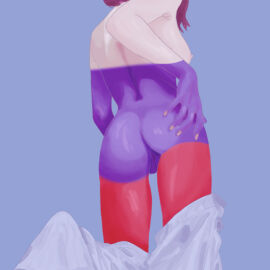 1girls artist_request ass ass_focus countryhumans countryhumans_girl female female_focus female_only presenting russia russia_(countryhumans) russian russian_flag slav slavic slavic_girl