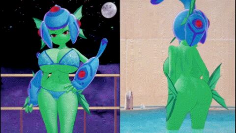 1girls 3d animated digimon female koikatsu koithugforless ranamon