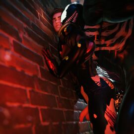 alien fortnite gay male male/male male_only marvel marvel_comics monster_cock peeing peeing_in_ass peeing_inside penis public public_sex sordelito spider-man spider-man_(series) urination urine venom_(marvel)