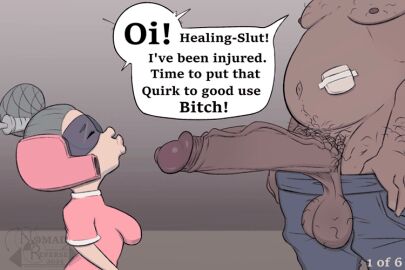 1boy 1girls :>= animated balls big_balls big_penis blowjob blowjob_face boku_no_hero_academia breasts chiyo_shuzenji clenched_balls cum cum_in_mouth cum_inside cum_on_face cum_out_nose cumshot dark-skinned_male dark_skin dialogue english_text excessive_cum facial fellatio female gif gilf granny huge_cock interracial male male/female my_hero_academia nomad_reverse older_female penis pubic_hair recovery_girl saggy_balls shuuzenji_chiyo slideshow slobber spit stray_pubic_hair testicles text vacuum_blowjob vacuum_fellatio veiny_penis