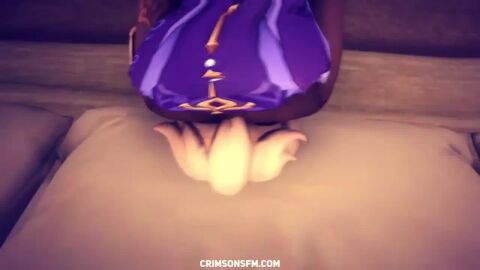 animated ass_focus cgi cute fart fart_fetish genshin_impact mihoyo mihoyo_technology_(shanghai)_co._ltd. mr_ctm raiden_shogun sound tagme video