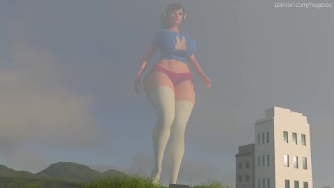 1girls 3d 3d_animation animated asian asian_female building building_destruction buildings crush d.va female female_focus female_only giantess giga_giantess hana_song hugeseq overwatch overwatch_2 solo solo_female solo_focus sound sound_effects tagme video video_game_character