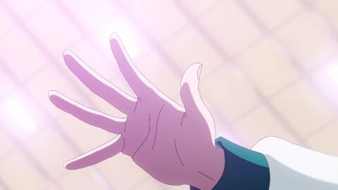 1_minute_long animated bending bending_forward black_hair blonde_hair blue_pants crouching crouching_female disgusted_look english_voice_acting exercise green_hair gym_clothes gym_uniform moans multicolored_hair on_the_ground orgasm otoha_kurogane purple_eyes rock_wa_lady_no_tashinami_deshite side_character sports_jacket streching suzunomiya_lilisa tagme talking talking_to_another video white_sweater yellow_eyes zipper