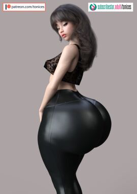 1girls 3d asian ass big_ass big_thighs bottom_heavy breasts curvaceous curvy enormous_ass fat_ass female gigantic_ass ha-eun hips hourglass_figure huge_ass huge_breasts huge_thighs human hyper_ass korean_female lard_ass large_ass large_thighs legs light-skinned_female light_skin massive_ass original original_character slim_waist small_breasts son_ha-eun thick thick_ass thick_legs thick_thighs thighs tonices upper_body voluptuous voluptuous_female waist wide_hips