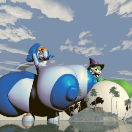 3d aqua_(orcaaftershow) ass big_ass big_breasts breasts bubble_ass bubble_butt cleavage female gardevoir huge_ass huge_breasts hyper_breasts nipples orcaaftershow pokemon pokemon_(species) tagme thick_thighs vanessa_(zer0264) wide_hips