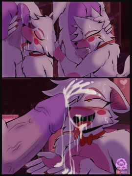 anthro anthro_on_anthro bassilixxx23 blowjob comic cum cum_in_mouth eyaculation femboy five_nights_at_freddy's five_nights_at_freddy's:_sister_location freddyxfoxy funtime_foxy_(fnaf) funtime_foxy_(fnafsl) funtime_freddy funtime_freddy_(fnafsl) gay