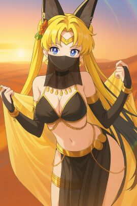 ai_generated clothes dancer_outfit gold_hair gpt sailor_moon
