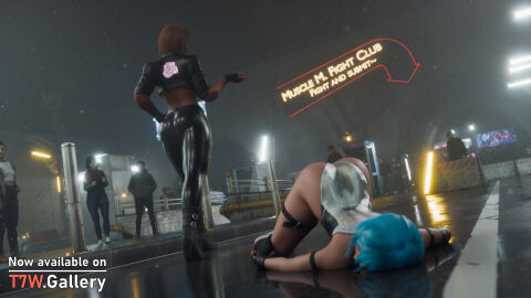 2girls 3d absurdres alleyway ass ass_in_air bandai_namco beaten big_ass big_butt black_boots blender blue_hair boot_fetish boots catfight dead_or_alive dead_or_alive_5 dead_or_alive_6 dead_or_alive_xtreme_venus_vacation defeated dominant dominant_female domination dominatrix female female_domination female_focus female_only femdom fight fighting hand_on_hip heel_boots heels helpless high_heels highres humiliation latex latex_clothing latex_gloves latex_suit latex_thighhighs leather leather_boots leather_clothing leather_gloves leather_jacket leather_straps legs leotard lisa_hamilton multiple_females multiple_girls muscular muscular_arms muscular_ass muscular_female muscular_legs muscular_thighs namco neon_lights nico_(doa) public public_humiliation ryona spread_legs straps strong strong_female swimsuit swimwear tekken7wallpapers thick_ass thick_thighs thigh_boots thighs victory victory_pose wrestling wrestlingryona