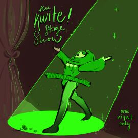 1boy ballet crossdressing dancer dancer_outfit danseur femboy humiliation kwite male male_ballerina male_only non-human public sketch softcore stage