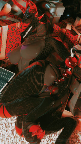 3d_(artwork) absurd_res anal anal_beads anal_sex anthro anus ass blender_(artwork) blender_cycles bodily_fluids breasts claws digital_media_(artwork) dildo doktor-savage dragon female genital_fluids genitals hi_res horn markings mythological_creature mythological_scalie mythology nipples nude penetration savage_(doktor-savage) scalie sex_toy sex_toy_insertion solo tail vulva