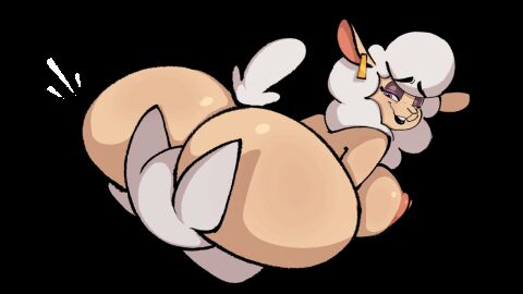 1boy 1girls animated animated_gif ass beat_banger big_ass big_breasts bovine bovine_humanoid breasts dawna_mabel faceless_male facesitting female furry gif huge_ass male male/female milf official_art older_female sheep transparent_background