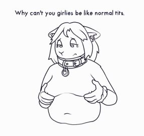 animated anthro belly breast_grab breasts collar collar_only domestic_cat felid feline felis female grope hair hand_on_breast hermia_idril long_hair mammal monochrome nude short_playtime siamese simple_background slightly_chubby slightly_chubby_female solo the_gentle_giant trans_woman transfem
