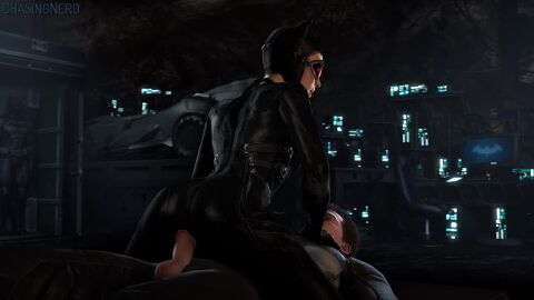 3d batman batman_(bruce_wayne) batman_(series) bruce_wayne catwoman chasingnero cowgirl_position dc dc_comics no_sound riding riding_cock riding_penis selina_kyle tagme video