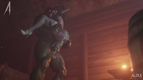 1boy 1girls 3d aldui ass balls big_penis blizzard_entertainment bubble_ass bubble_butt character_request cheating creampie cum elf elf_ears elf_female elf_girl female female_focus green_body green_hair green_skin high_heels huge_cock long_penis male night_elf orc orc_(warcraft) orc_male penetration penis pointy_ears purple_body purple_skin sex stockings tagme testicles tyrande_whisperwind warcraft wide_hips world_of_warcraft