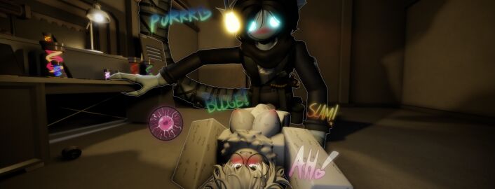 1boy 1girls 1monster 3d anthro anthro_on_anthro belly belly_bulge consensual egg experiment female fish furry furry_female green_eyes impregnation interspecies male merfolk merman mirumimi monster monster_boy pounding pressure_(roblox) roblox roblox_game rough_sex sebastian_solace self_upload sitting sperm_cell x-ray x-ray_view