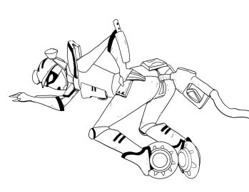1girls anal_insertion anal_object_insertion anus ass female gas_pump gasoline lickety_split_(transformers) robot robot_girl robot_humanoid roller_skates skirt solo transformers transformers_animated uncolored
