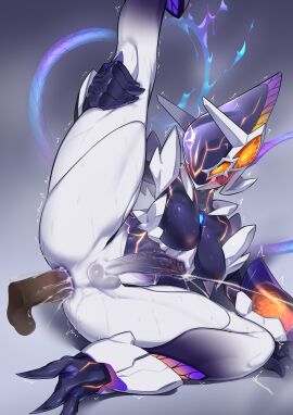 1girls ambiguous_gender anthro ass ass_cleavage balls big_ass big_balls big_penis blush blushing breasts cum cum_in_ass cum_inside cumshot double_orgasm fat_ass fat_thighs feet feet_out_of_frame female futanari heart heart-shaped_pupils heart_eyes humanoid intersex lanz_(xenoblade) large_breasts large_penis leg_out_of_frame leg_up legs_up monster_girl one_leg_up orgasm orgasm_face ouroboros_(xenoblade) penis pochincoff purple_anus purple_pussy purple_skin pussy robot sena_(xenoblade) sitting sitting_on_ground spasms sweat sweating thick_ass thick_legs thick_thighs thighhighs thighs veiny_penis visible_nipples wide_hips xenoblade_(series) xenoblade_chronicles_(series) xenoblade_chronicles_3 yellow_eyes