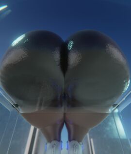 3d ass big_ass big_breasts breasts bubble_ass bubble_butt female haydee haydee_(game) huge_ass huge_breasts qzk_forte robot squat squatting squatting_position tagme thick_thighs wide_hips