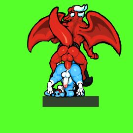 anal anal_penetration anal_sex animated bates_(oh_so_hero!) bfad big_penis furry gay joe_(oh_so_hero!) male oh_so_hero! penis so_hero yaoi