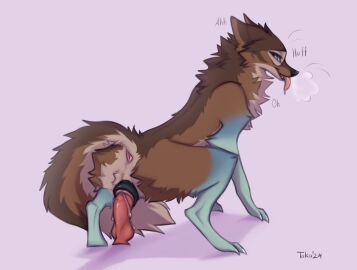 absurd_res anatomically_correct anatomically_correct_genitalia anatomically_correct_pussy animal_genitalia animal_pussy breath canid canine canine_genitalia canine_pussy canis dildo dildo_in_pussy dildo_insertion dildo_sitting female feral fluffy fluffy_tail fur fyria_(hateeven) genitals half-closed_eyes hi_res knot knotted_dildo looking_at_viewer looking_back looking_pleasured mammal narrowed_eyes panting penetration pussy rear_pussy rear_view sex_toy sex_toy_in_pussy sex_toy_insertion shaded simple_background simple_shading solo tail taka_(artist) text vaginal_penetration wolf